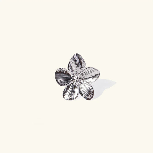 [Royal Vicky]Alina Silver Petal Ring