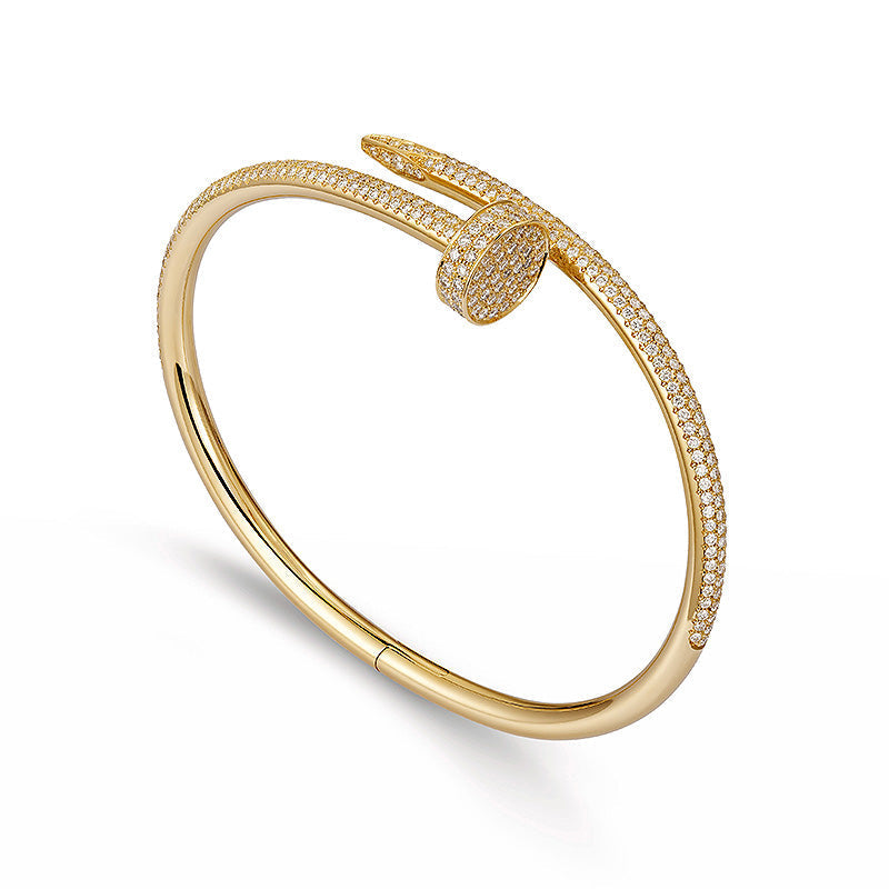 [Vicky]JUSTE ARMBAND 3,5MM ALLE DIAMANTEN