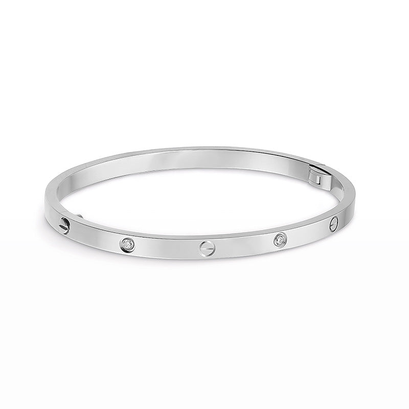 [Royal&Vicky]LOVE BRACELET 3.65MM 6 DIAMONDS