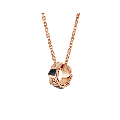 [Vicky]SERPENTI PEDANT DIAMOND NECKLACE