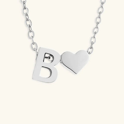[Royal Vicky]Ria Initial Letter Gold Necklace