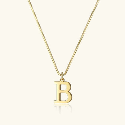 [Royal Vicky]Therese Letter Initial Gold Necklace