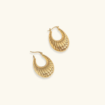 [Royal Vicky]Camila Croissant Earrings