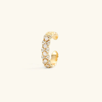 [Royal Vicky]Camille Gold Patterned Ring