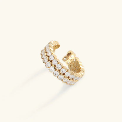 [Royal Vicky]Cassandra Studded Gold Ring