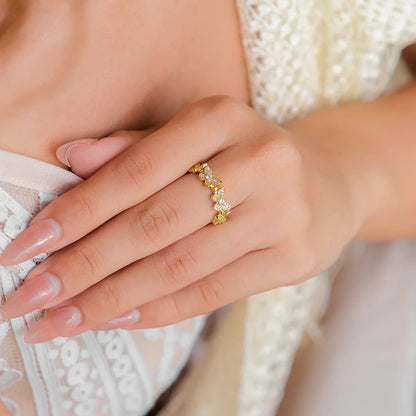 [Royal Vicky]Colleen Butterfly Gold Ring