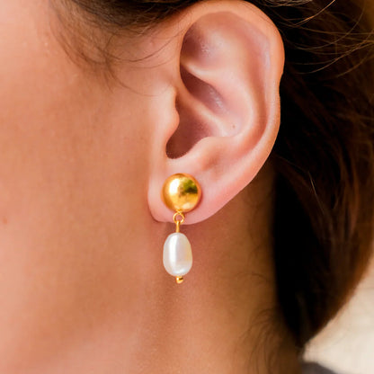 [Royal Vicky]Cornelia Freshwater Pearl Earrings