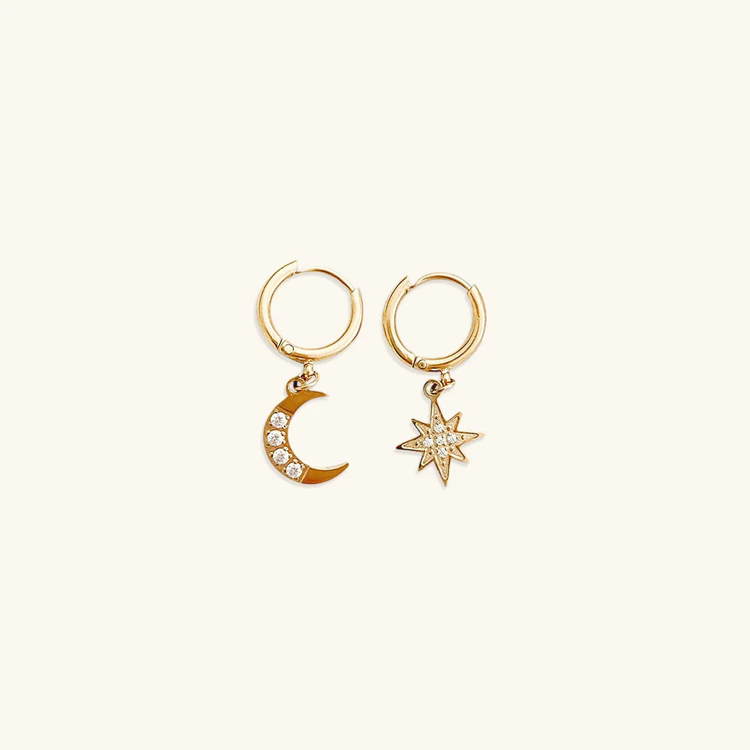 [Royal Vicky]Cosmia Gold Earrings