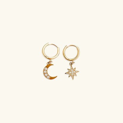 [Royal Vicky]Cosmia Gold Earrings