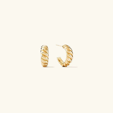 [Royal&Vicky]Croissant Arc Earrings