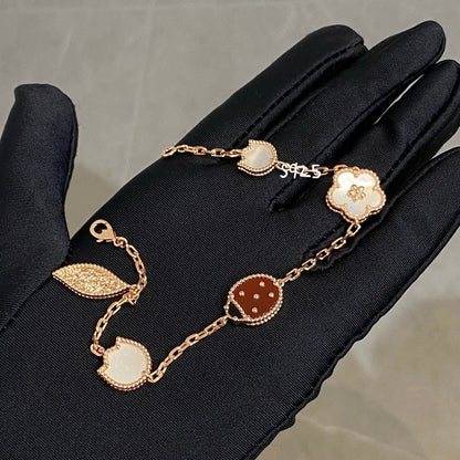 [Vicky] GLÜCKLICHES FRÜHLINGS-ARMBAND MIT 5 MOTIV