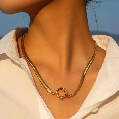 [Royal Vicky]Gabriella Gold Necklace