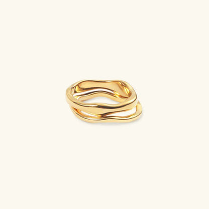 [Royal Vicky]Dianne Gold Stacker Ring