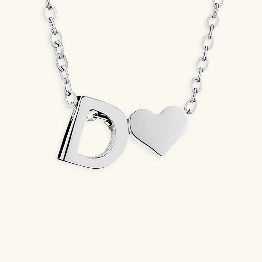 [Royal Vicky]Ria Initial Letter Gold Necklace