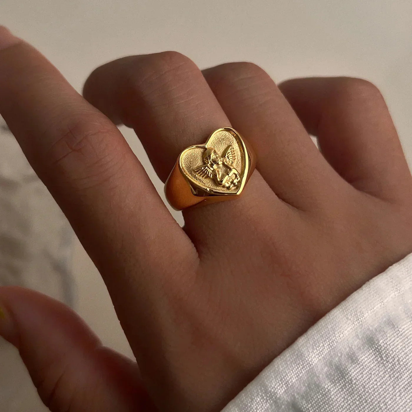 [Royal Vicky]Cupid Gold Ring