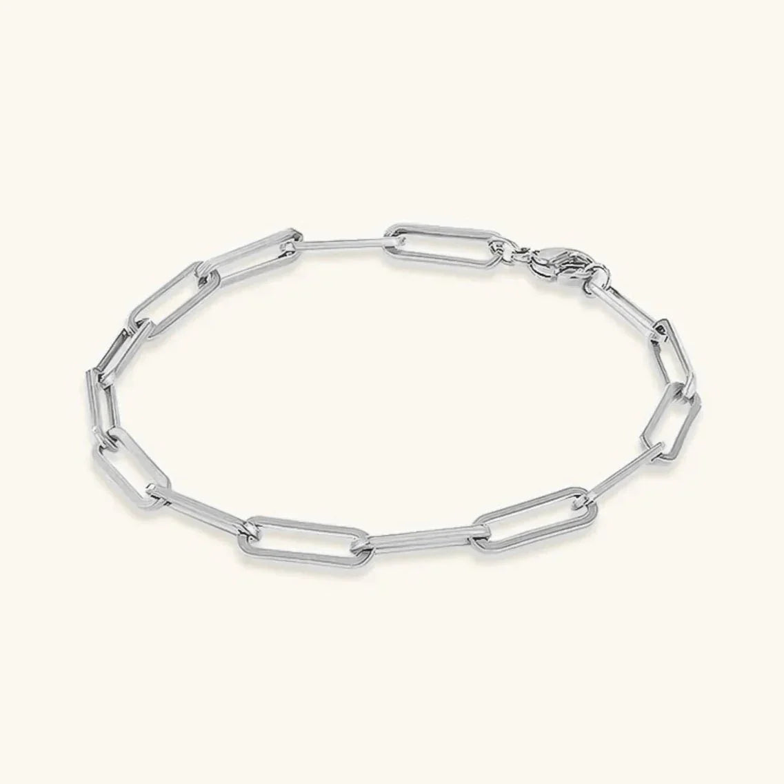 [Royal Vicky]Eloise Gold Paperclip Bracelet