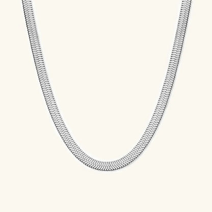 [Royal Vicky]Elysian Gold Herringbone Necklace