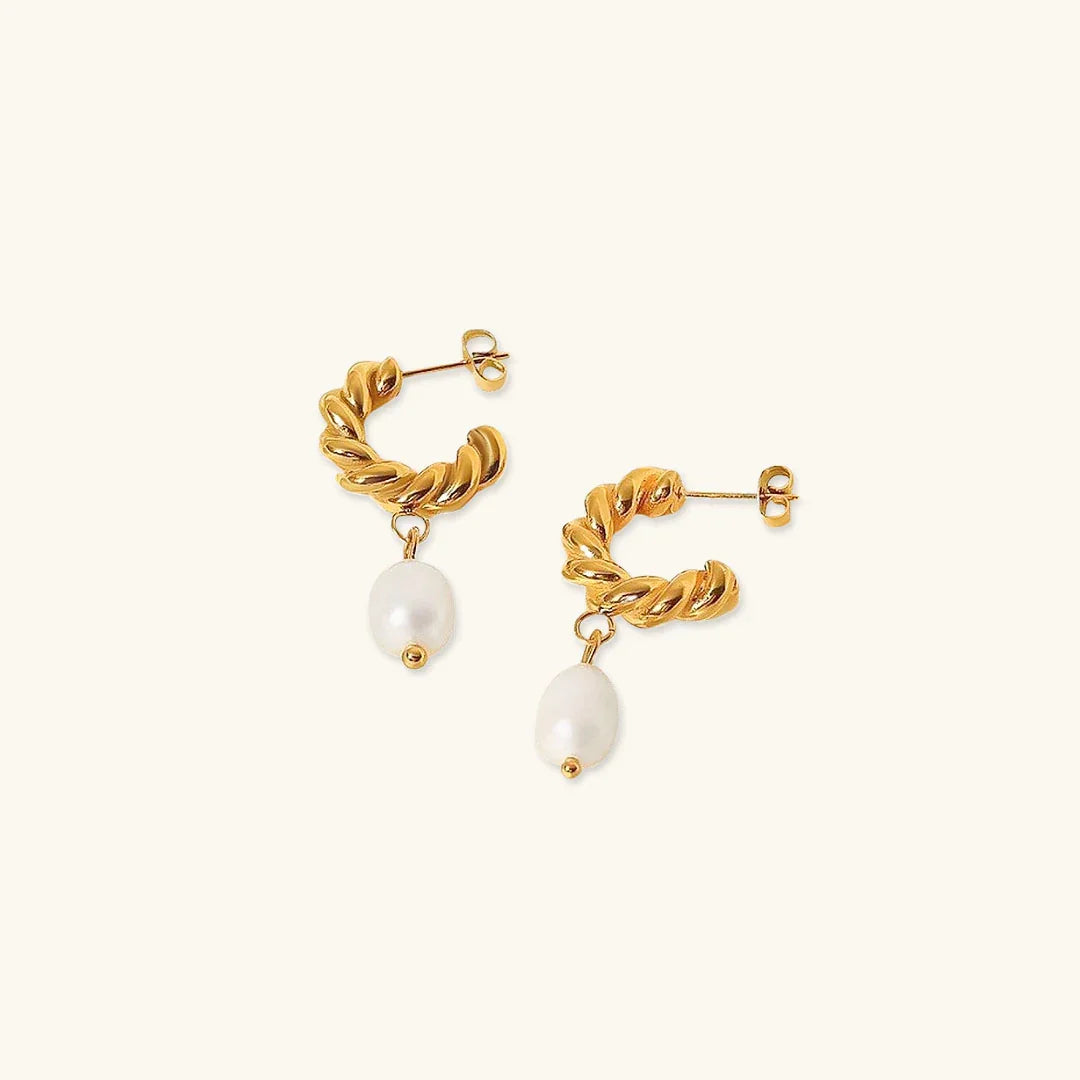 [Royal Vicky]Emma Pearl Earrings