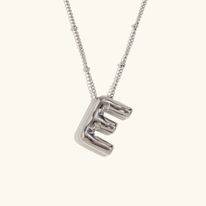 [Royal Vicky]Balloon Gold Initial Necklace