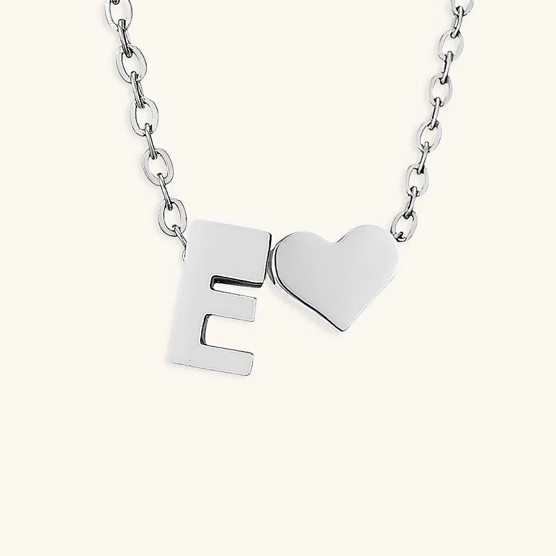 [Royal Vicky]Ria Initial Letter Gold Necklace