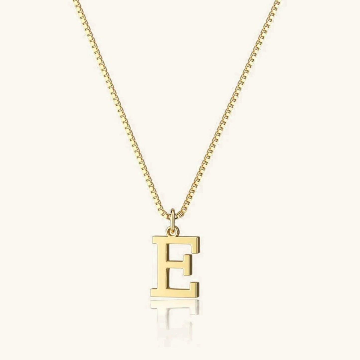 [Royal Vicky]Therese Letter Initial Gold Necklace