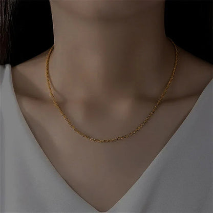 [Royal Vicky]Audrey Gold Chain Necklace