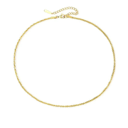 [Royal Vicky]Audrey Gold Chain Necklace