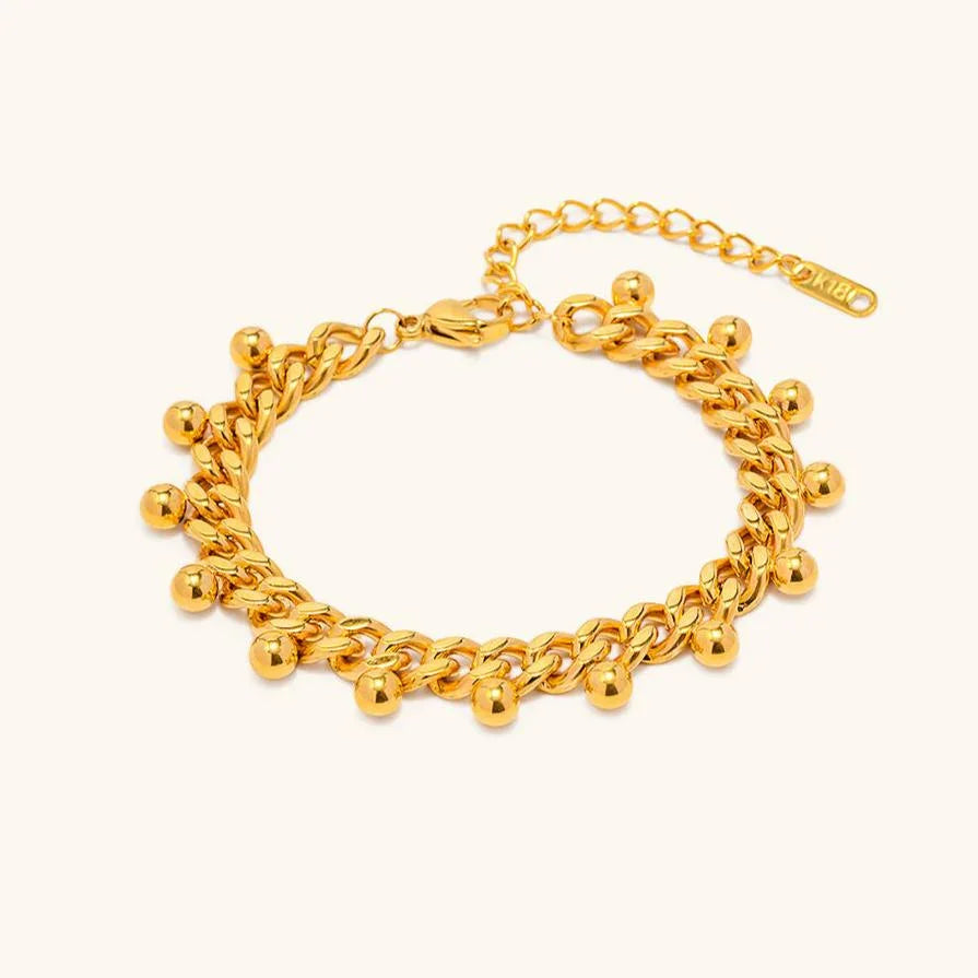 [Royal Vicky]Felicity Gold Chain Bracelet