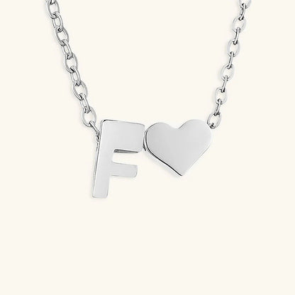 [Royal Vicky]Ria Initial Letter Gold Necklace