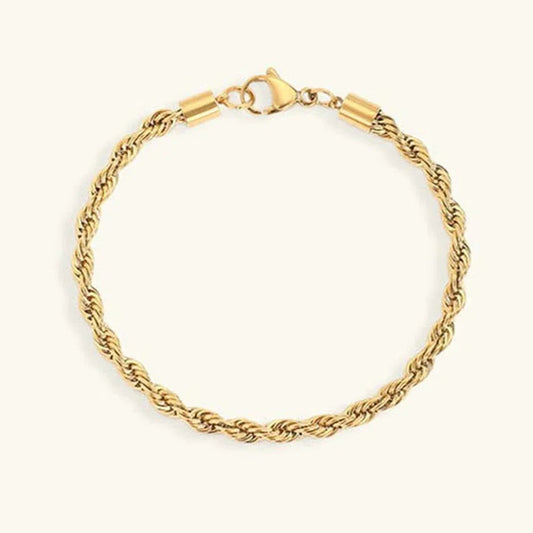 [Royal Vicky]Gigi Rope Chain Gold Bracelet