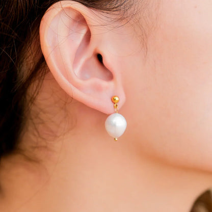 [Royal Vicky]Gloria Freshwater Pearl Earrings