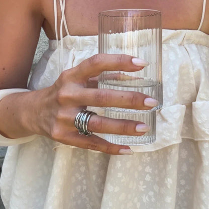 [Royal Vicky]Emmanuelle Diamond Ring Stack