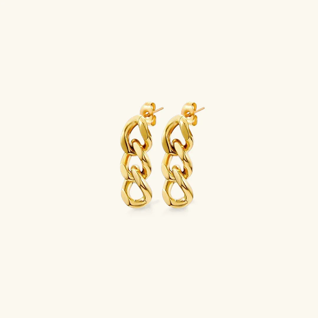 [Royal Vicky]Giselle Gold Chain Earring