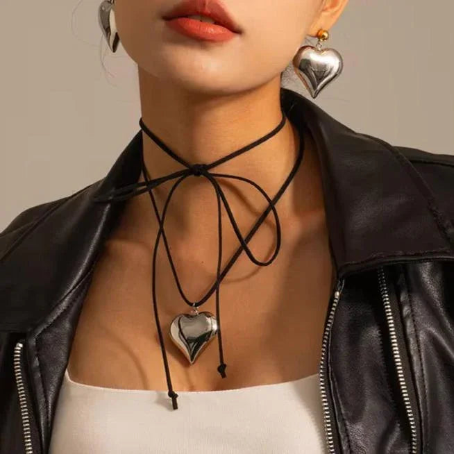 [Royal Vicky]Lavine Heart Necklace