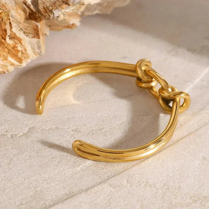 [Royal Vicky]Luce Gold Knot Bangle