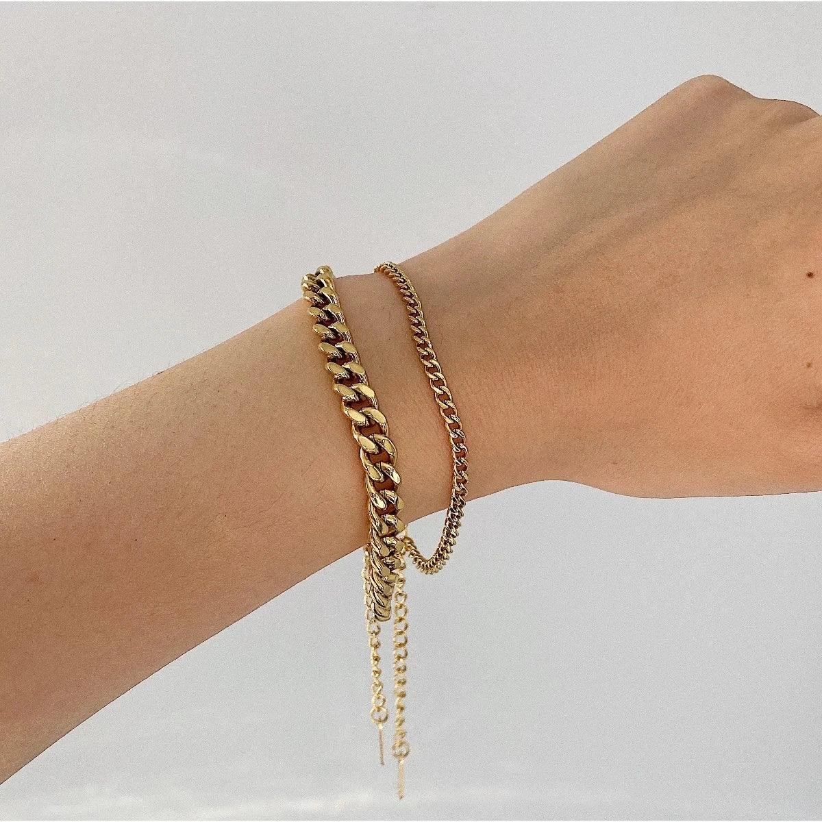 [Royal Vicky]Jean Gold Chain Bracelet