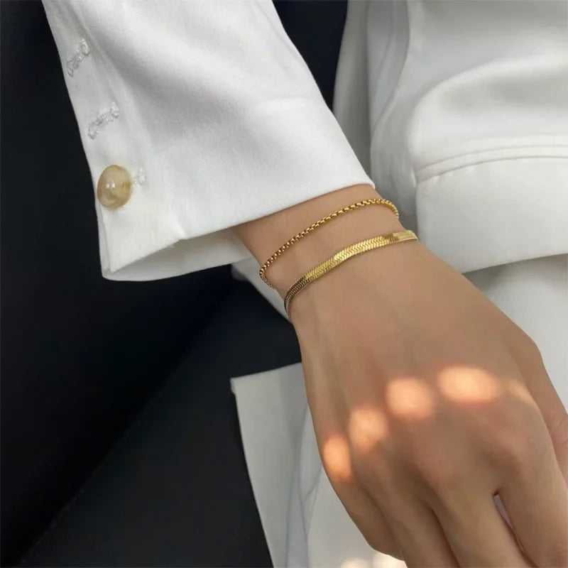 [Royal Vicky]Janet Gold Bracelet