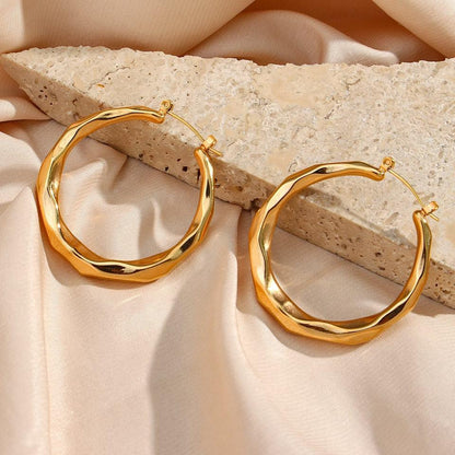 [Royal Vicky]Aire Hoop Earrings