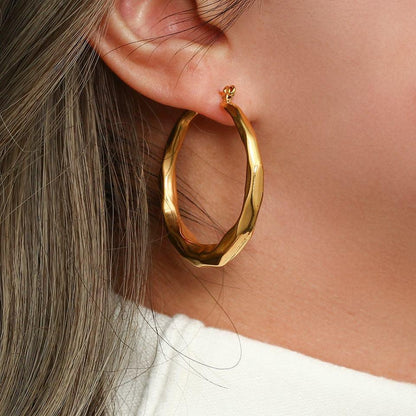 [Royal Vicky]Aire Hoop Earrings