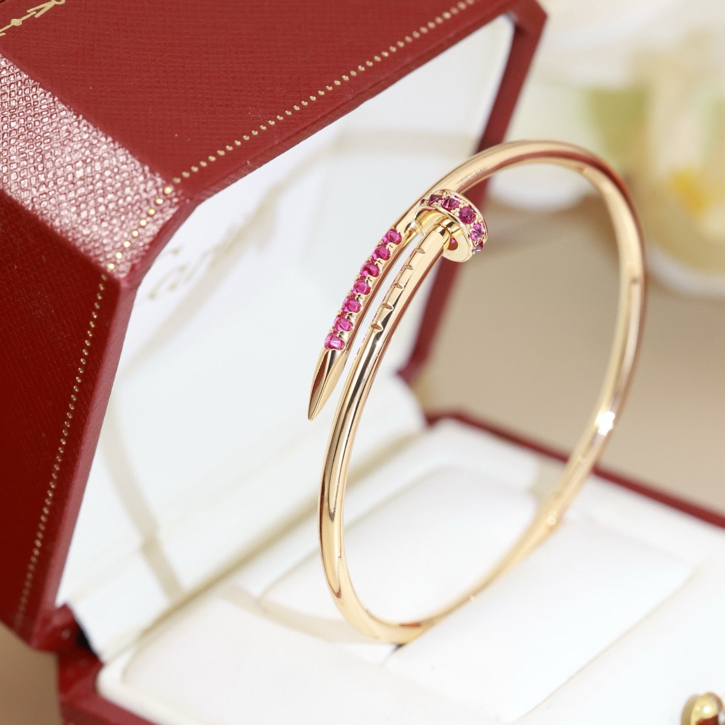 [Vicky Jewelry]JUSTE BRACELET 2.5MM DIAMONDS NEW