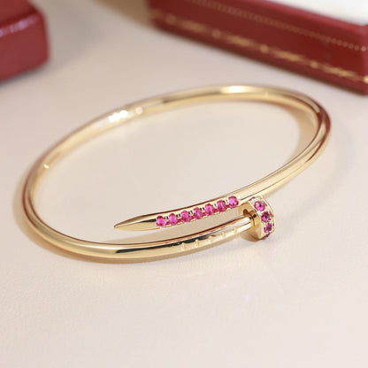 [Vicky]JUSTE BRACELET 2.5MM DIAMONDS NEW