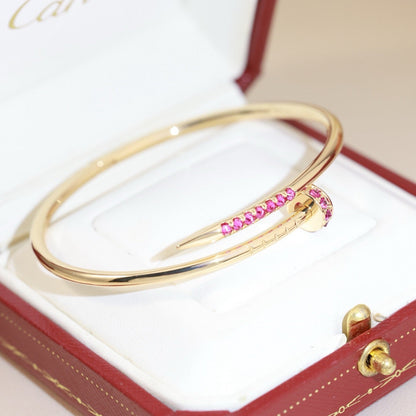 [Vicky]JUSTE BRACELET 2.5MM DIAMONDS NEW