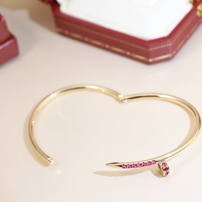 [Vicky Jewelry]JUSTE BRACELET 2.5MM DIAMONDS NEW