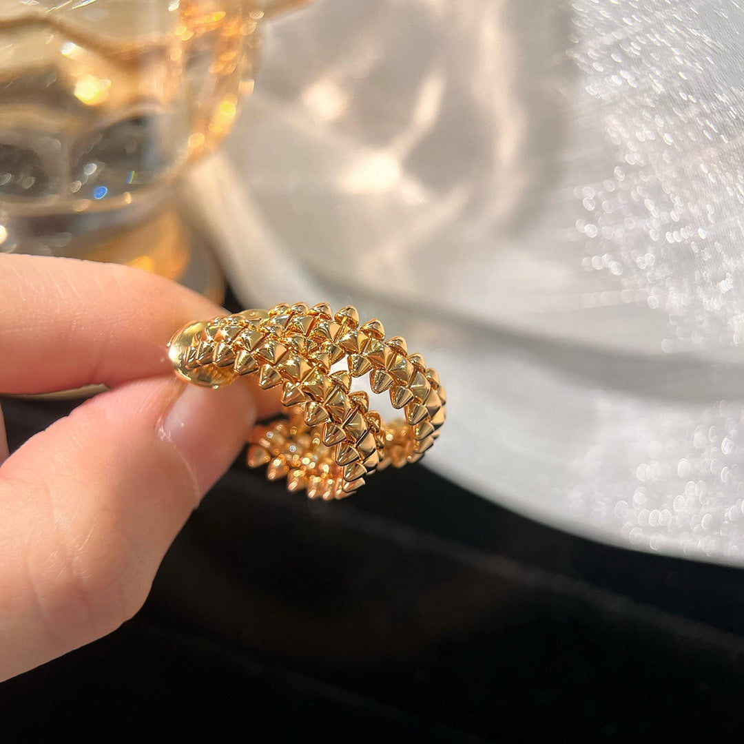 [Royal&Vicky]CLASH SMALL HOOP EARRINGS