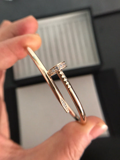 [Vicky]JUSTE ARMBAND 3,5MM DIAMANTEN