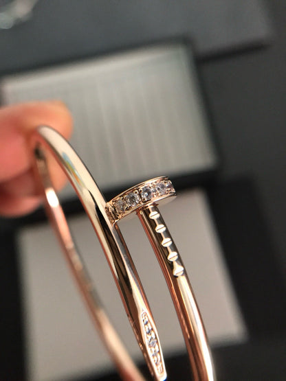 [Vicky]JUSTE ARMBAND 3,5MM DIAMANTEN