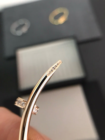 [Vicky]JUSTE ARMBAND 3,5MM DIAMANTEN