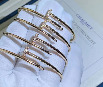 [Vicky]JUSTE ARMBAND 2,5MM DIAMANTEN