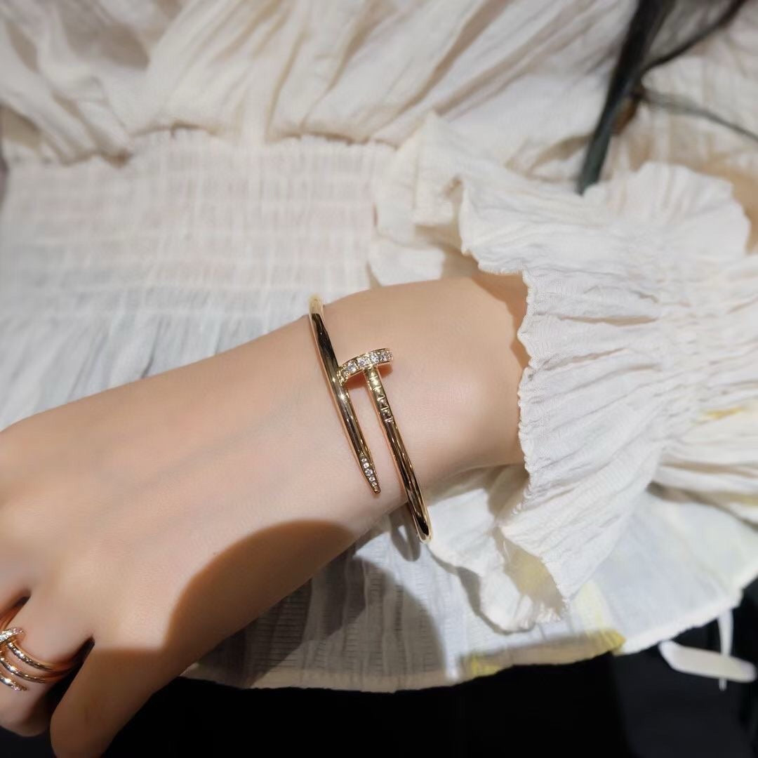 [Vicky]JUSTE ARMBAND 3,5MM DIAMANTEN
