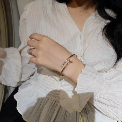 [Vicky]JUSTE ARMBAND 3,5MM DIAMANTEN